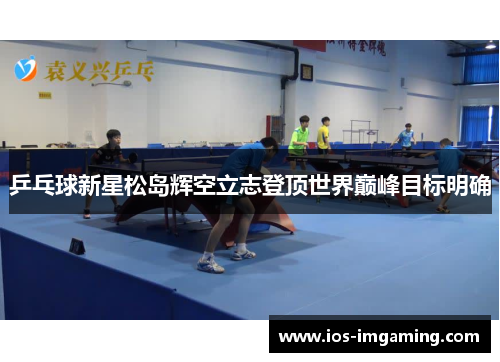 乒乓球新星松岛辉空立志登顶世界巅峰目标明确
